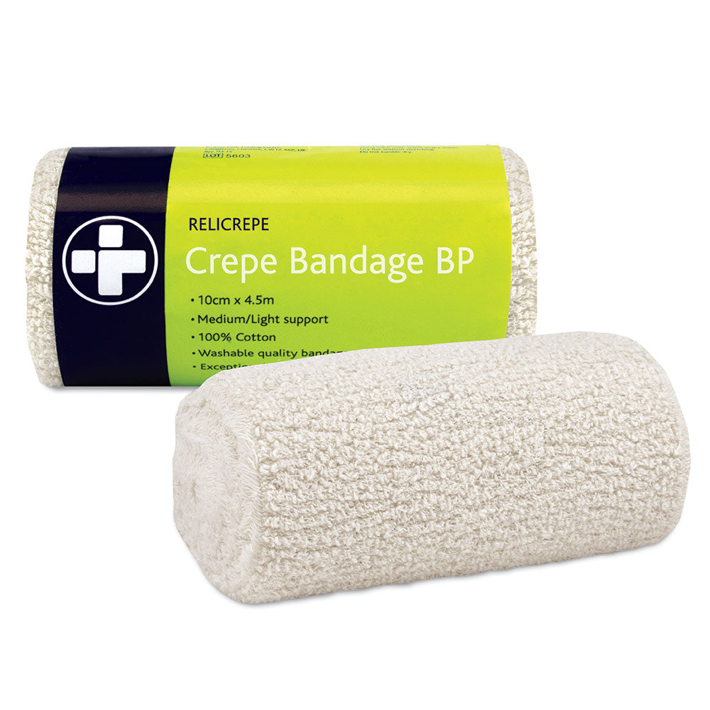 Reliance Medical 443 Relicrepe Crepe Bandage BP Pack of 10