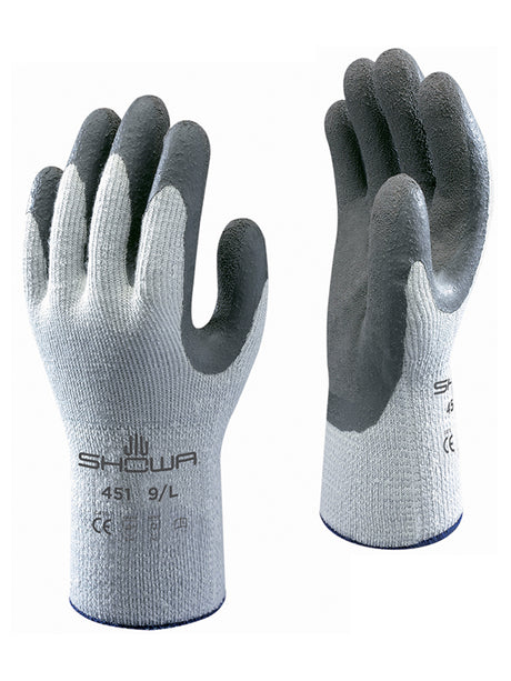 Showa Thermo Grip 451 Cold Conditions, Latex Coated Palm Glove, Excellent Grip 2.2.4.1