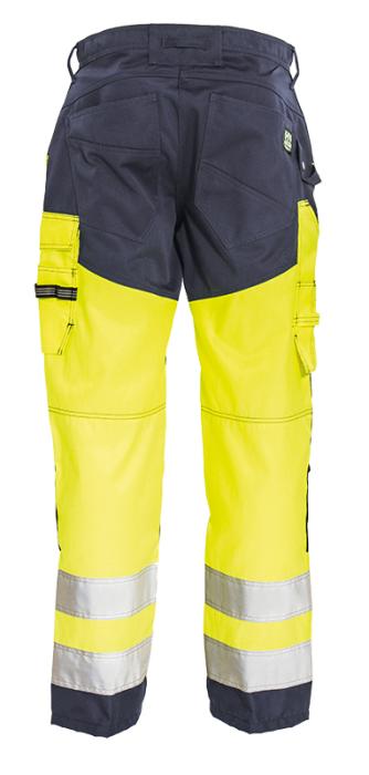 Tranemo 4820 44 Hi Vis Yellow Kneepad Pockets Work Trousers