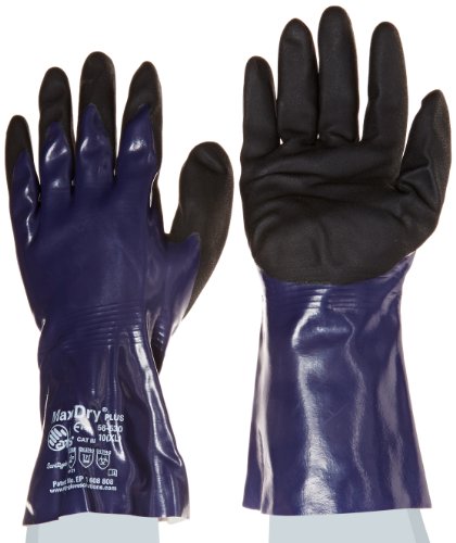 ATG Gauntlet MaxiDry Plus 56-530 Chemical Protection High Grip Gloves