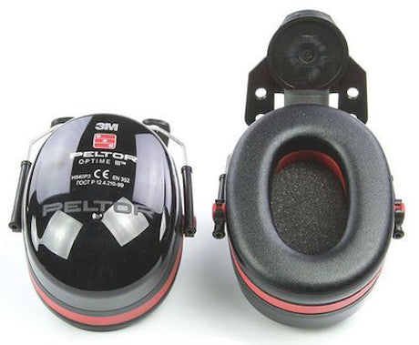 3M PELTOR Optime III Helmet Mounted Ear Muffs H540P3G-413-SV, 34 dB