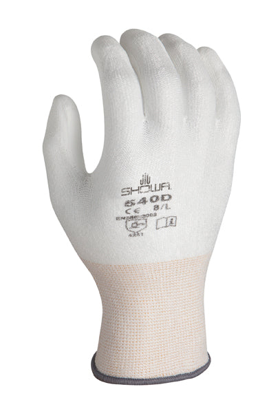 Showa 540D Seamless Cut Resistant Gloves PU Coating Size M