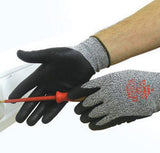 Polyco Matrix C3 Seamless Cut 3 Resistant Glove Polyurethane Palm Coating Grey