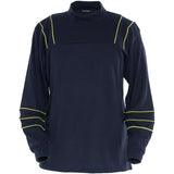 Tranemo 5948 Men FR Turtleneck Sweatshirt Flame Retardant Arc Protection Navy Size XL