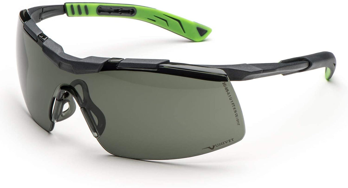 Univet X Generation 5X6 Safety Glasses Green