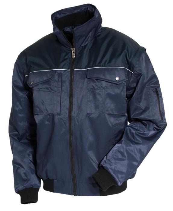 Tranemo 6520 30 Wind, Water Resistant Navy Pilot Jacket