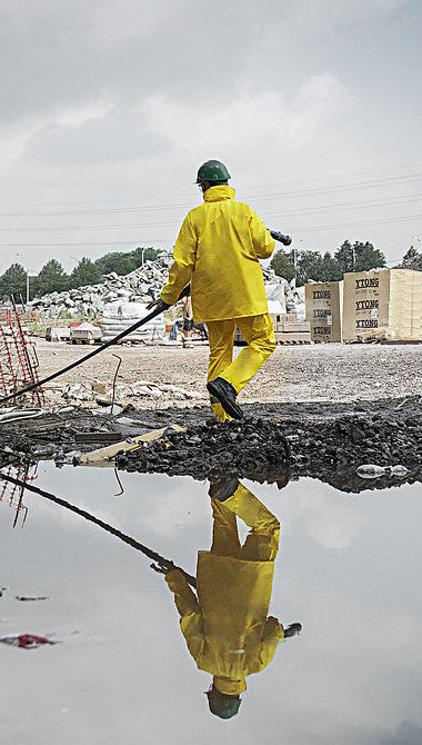 Sioen 6604A2 Surakarta Waterproof Flexotane Rain Over-Trousers Yellow, Size - M