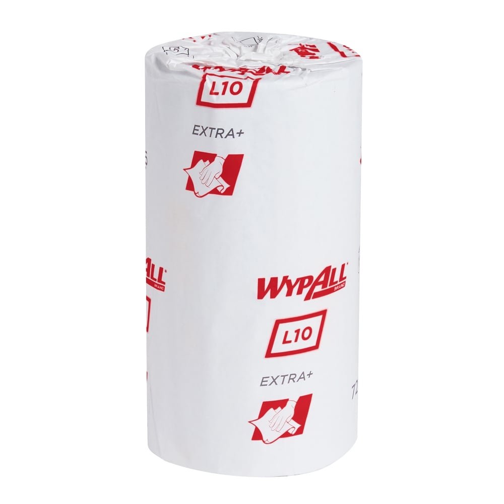 Kimberly Clark Wypall L10 Paper Wipes Roll of 115 Blue