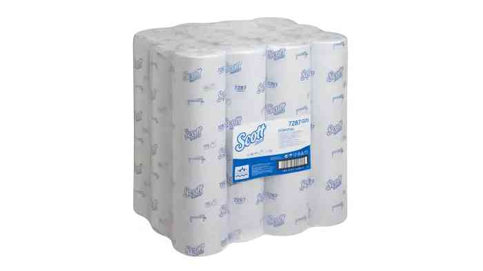 Kimberly Clark WypAll™ L20 Paper Wipes Roll of 140 - 12 Pack