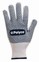 Polyco 730 Firmadot PVC Dot Coated Knitted Work Gloves White