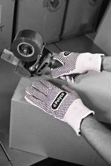 Polyco 730 Firmadot PVC Dot Coated Knitted Work Gloves White