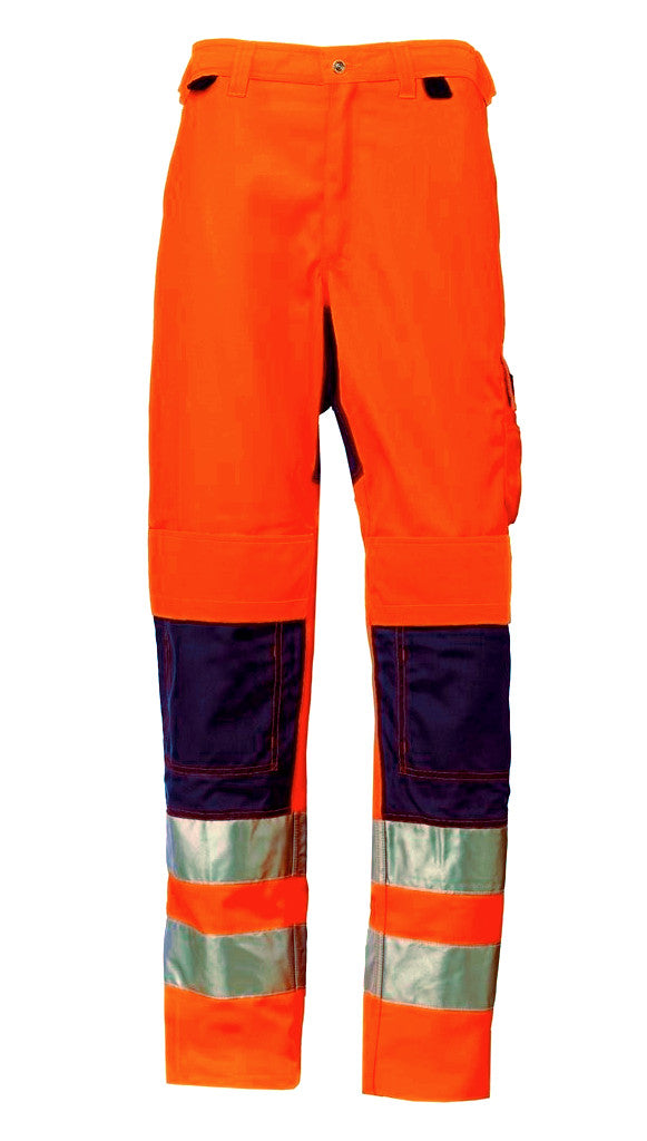 Helly Hansen 76490 Bridgewater Service Pants Hi Vis Orange/Navy