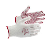 Polyco 766 Inspec Grip Nylon Seamless Inspection Gloves PVC Dots