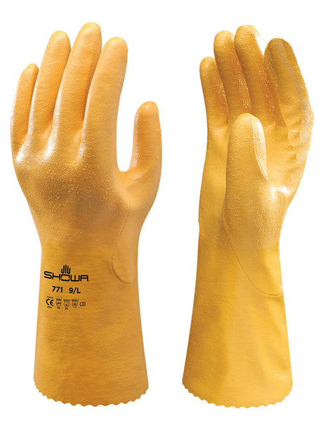 Globus Showa 771 Nitrile 30Cm Yellow Glove 4.1.1.1