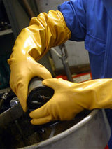 Showa 772 Arx Nitrile Coated Long Sleeve Gauntlet Glove