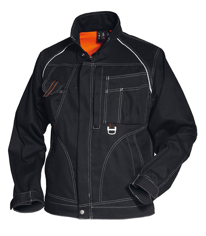 Tranemo 7730 15 Craftsman Pro Black Cotton Jacket, Size - 3XL