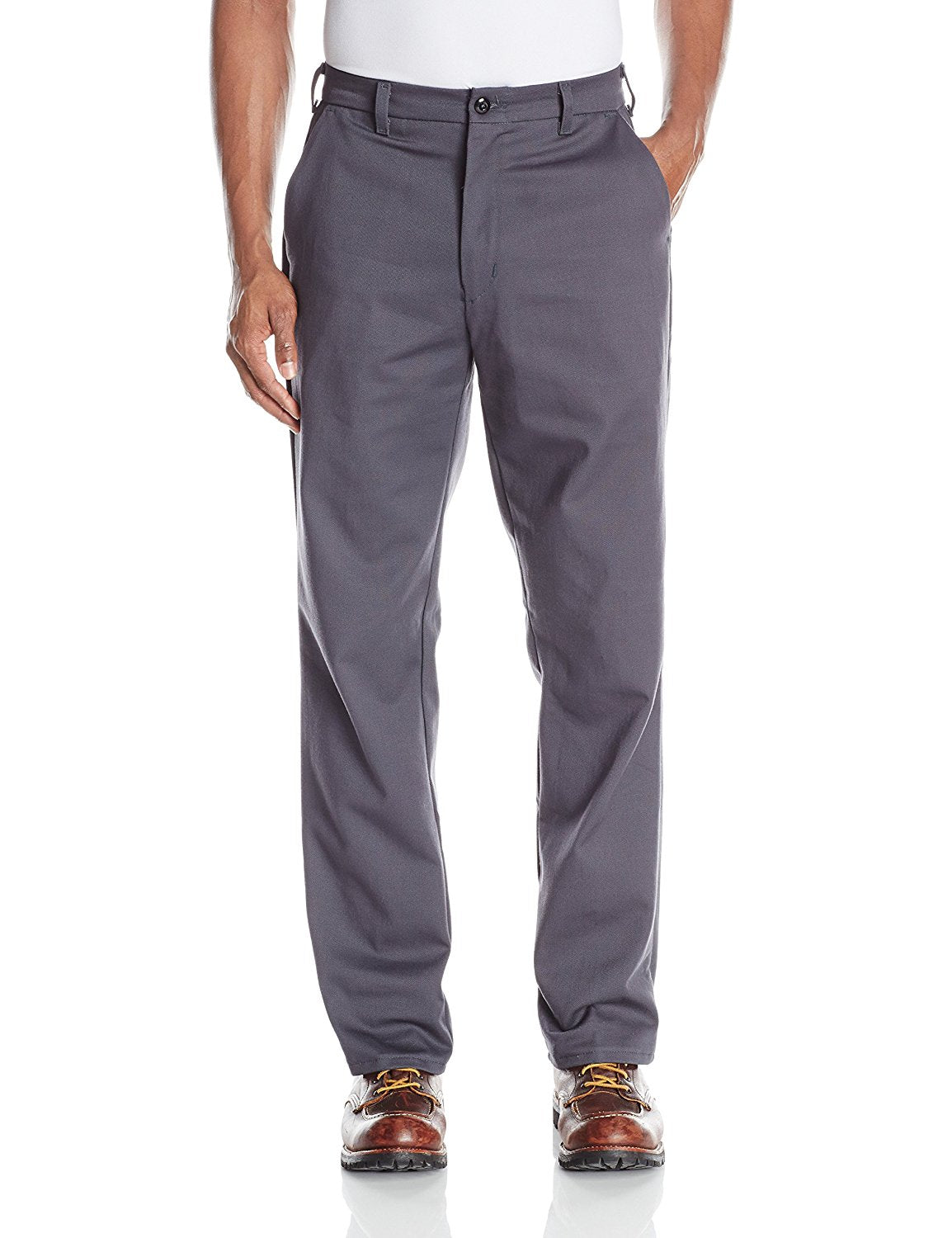 Bulwark PEW2CHO Flame Resistant Anti Static Trouser Charcoal Grey Cat 2 Atpv EXCEL FR Cotton