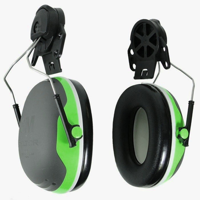 3M Peltor X1P3 SNR 26dB Ear Defenders Helmet Attachment Green