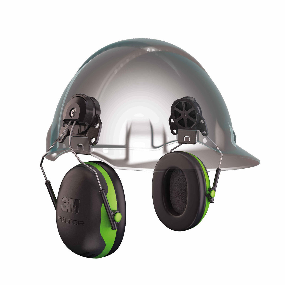 3M Peltor X1P3 SNR 26dB Ear Defenders Helmet Attachment Green