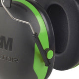 3M Peltor X1P3 SNR 26dB Ear Defenders Helmet Attachment Green