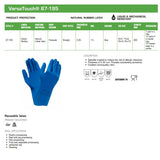 Ansell Econohand 87-195 Blue Glove