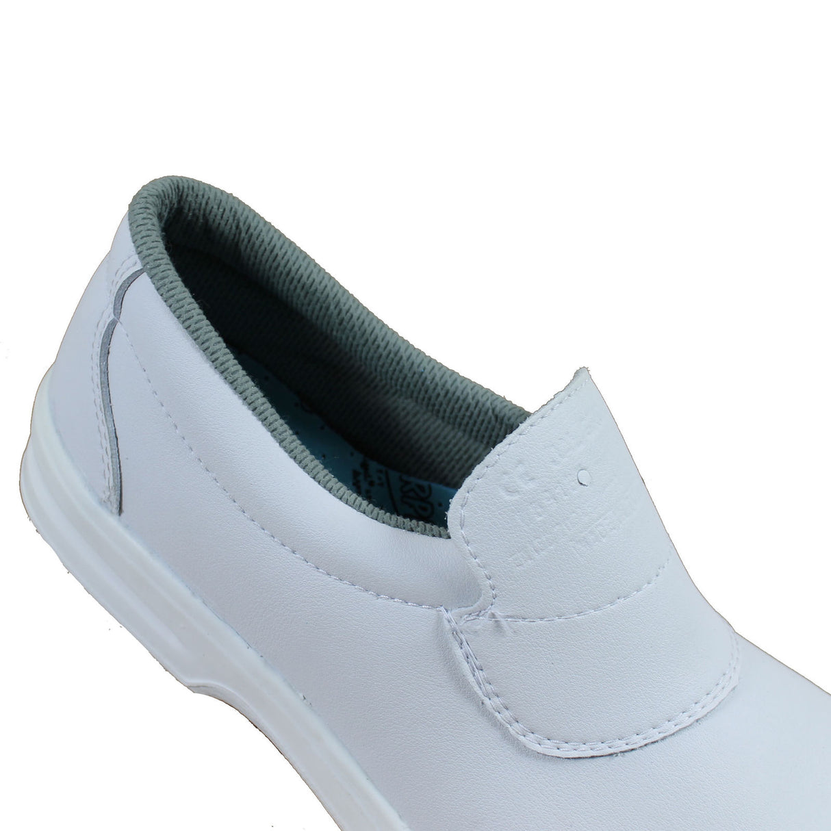 Almar 89167 Daisy White Steel Toe Cap S2 Ladies Slip On Safety Shoes