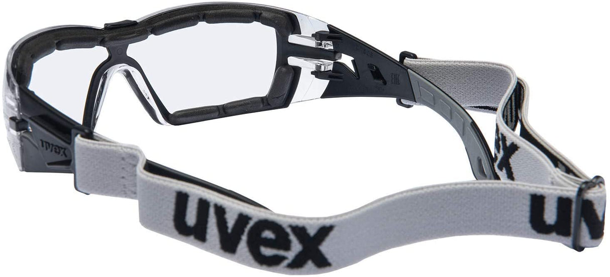 Uvex 9192180 Pheos Guard Wraparound Safety Spectacles Clear