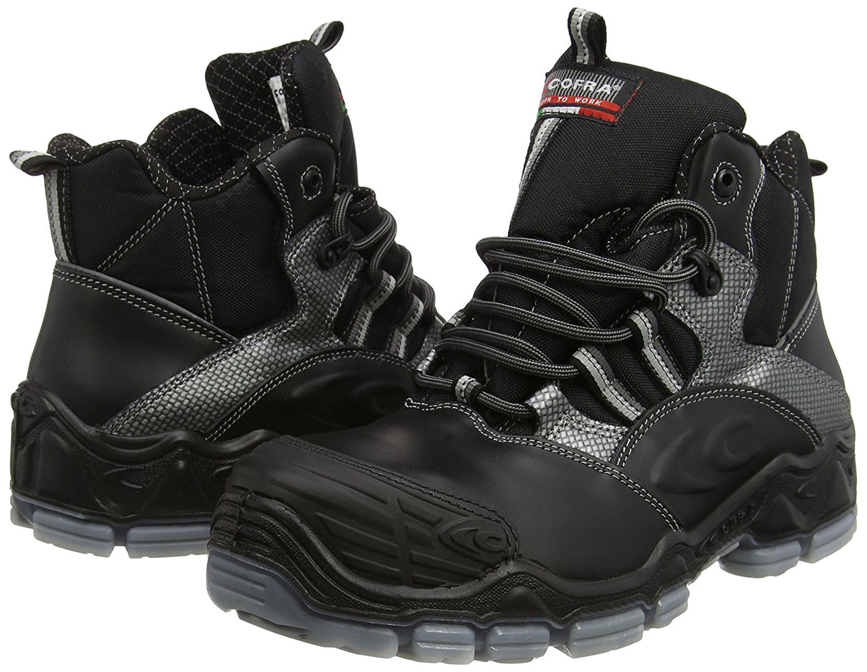 Cofra Modigliani Metal Free Composite S3 SRC Black Safety Work Boot