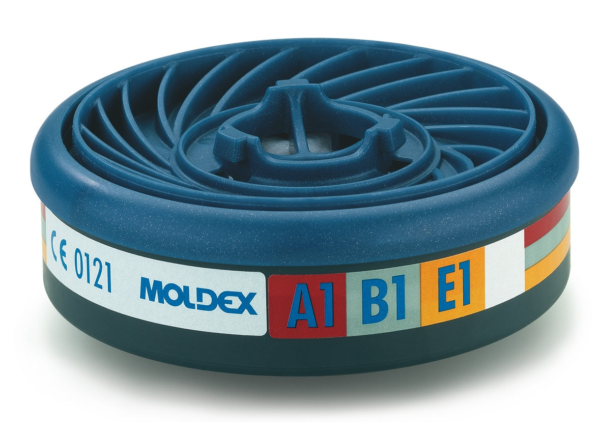 Moldex 9300 Easylock Gas Filter Cartridges ABE1 Box of 5 Pairs