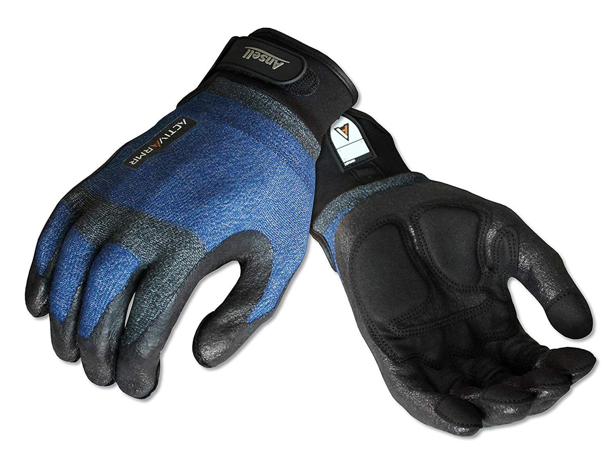Ansell ActivArmr 97-005 Kevlar Plumber Men's Work Gloves