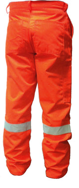 Wenaas WTRO1T Nomex Men FR Work Trousers Antistatic Hi Vis Orange