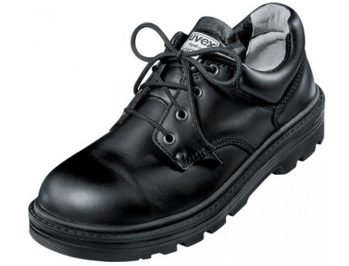 Uvex 8450/9 Classic Lace Up Steel Toe Cap Black Safety Shoe