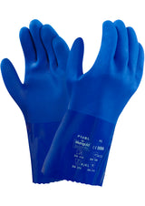 Ansell Versatouch 23-200 PVC Supported Chemical Resistant Gauntlet, Size - Large