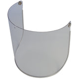 JSP ANA010130000 8"\20cm Spare Acetate Clear Visor for Invincible Browguards