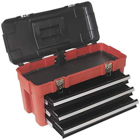 Sealey AP1003 Portable Toolbox 585mm 3 Drawers