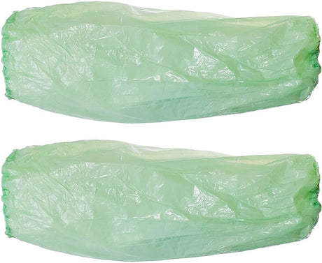 Evergrade Disposable Polythene Oversleeves Green Case of 2000