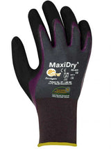 ATG MaxiDry 56-424 Lightweight Oil Repellent Nitrile Grip Glove
