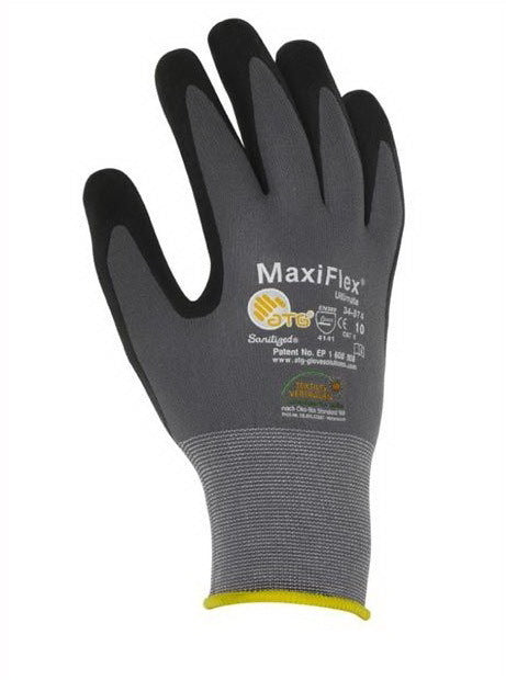 ATG MaxiFlex Ultimate Palm Coated 34-874 Gloves