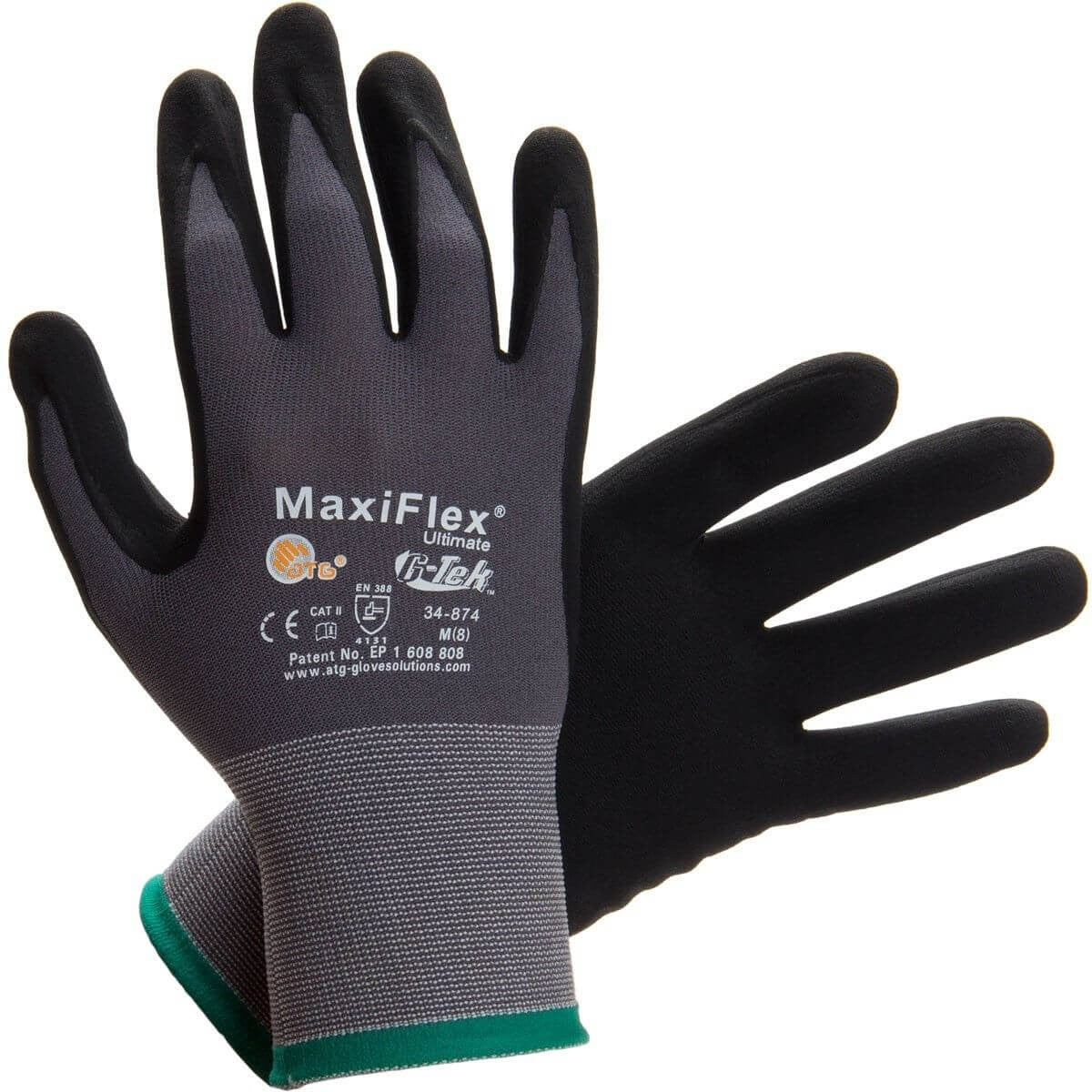 ATG MaxiFlex Ultimate Palm Coated 34-874 Gloves