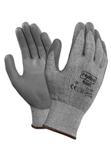 Ansell 11-627 HyFlex Work Gloves Dyneema Level 3Cut Resistant PU Palm Coating