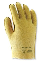 Ansell 20-105 Seams Rite Vinyl Coated Protective Gloves