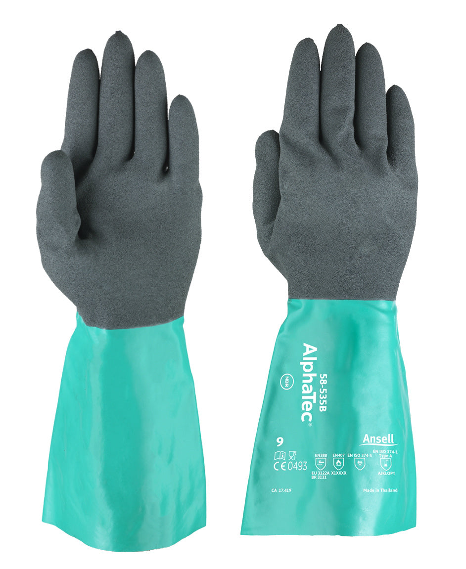 Ansell 58-535 Alpha Tec Glove Chemical Protection