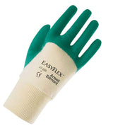 Ansell EasyFlex 47-200 Cotton Nitrile Palm Coated High-Grip Antistatic Work Gloves