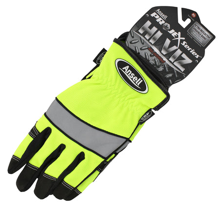 Ansell ProjeX 97-510 Spandex Hi-Vis Knuckle Protection Glove