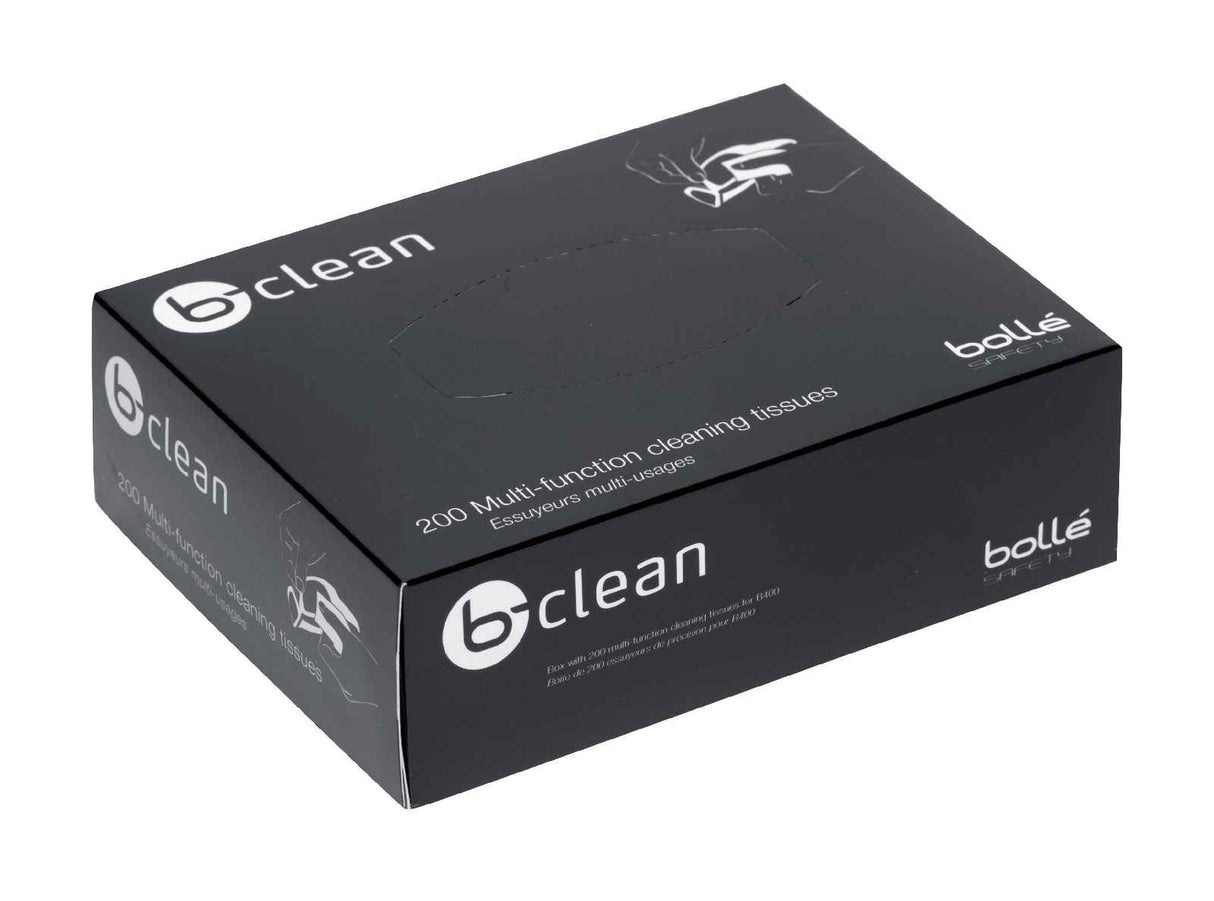 Bollé B-Clean B401 Eyewear Care 200 Tissues Dispenser Lens Cleaning Dry Tissues