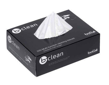 Bollé B-Clean B401 Eyewear Care 200 Tissues Dispenser Lens Cleaning Dry Tissues