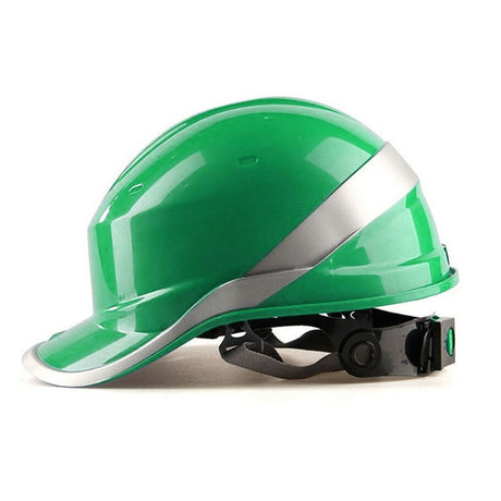 Delta Plus Diamond V Safety Helmet Baseball Cap Shaped Green