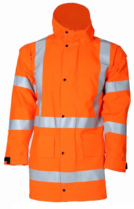 Bell Apparel BR4 GORE-TEX® Railsafe Jacket Waterproof Hi Vis Orange Size L
