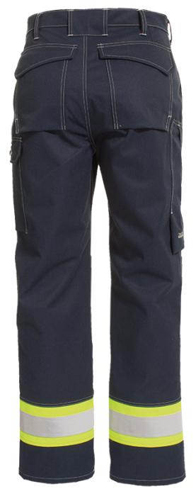 Tranemo 5726 88 Flame Retardant Arc Flash Trousers Navy/Yellow - Class 1