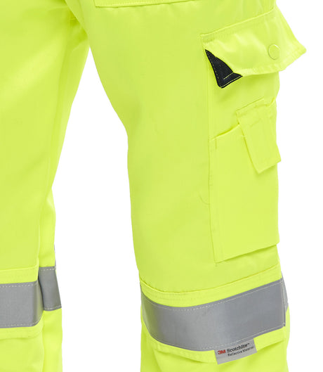 Beeswift Saturn High Visibility Two Tone Poly Cotton Trousers PCTTTENSYN